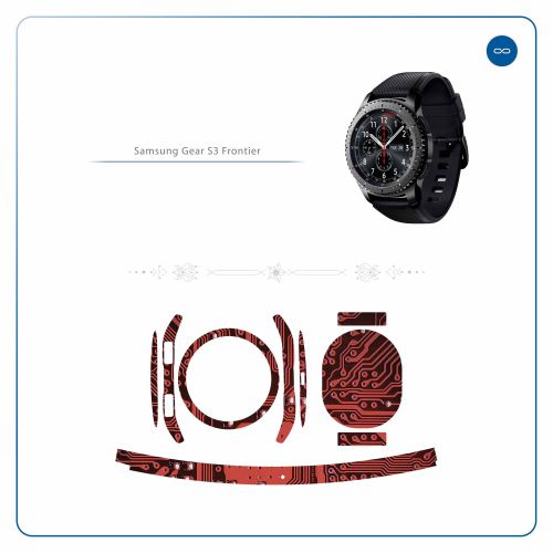 Samsung_Gear S3 Frontier_Red_Printed_Circuit_Board_2